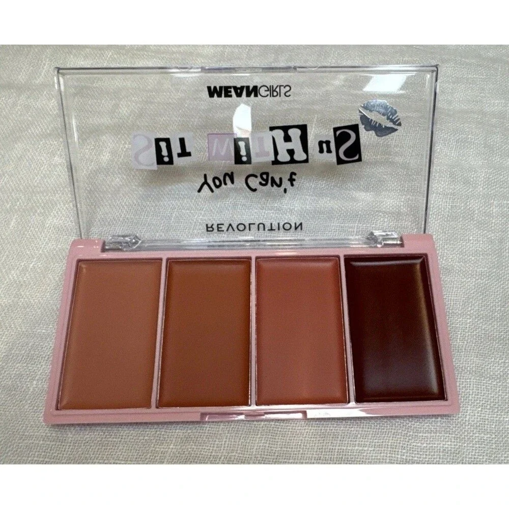 Revolution Beauty Mean Girls Cream Blush Palette - YOU CAN'T SIT WITH US - New